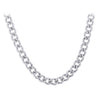 Men's Stainless Steel 7.5mm wide Curb Link Chain Necklace