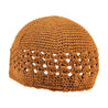 (8 Colors) Stretchable Extra Large Stretchable Crochet Beanie Weave Kufi Skull Cap - Hijaz