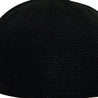 Black Extra Large One Size Fits Everyone Kufi Skull Cap Beanie Knit Hat - Hijaz