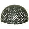 Moss Green Knitted Kufi Skull Cap One Size Fits All Men's Beanie - Hijaz