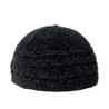 Black Wool Winter Large Skull Cap Beanie One Size Men's Kufi Hat - Hijaz