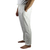 Men's White Thobe Kurta Pants Serwal Pajama Scrubs Adjustable Drawstring - Hijaz