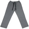 Men's Gray Thobe Kurta Pants Serwal Pajama Scrubs Adjustable Drawstring - Hijaz
