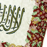Calligraphy Wall Hanging Rug Floral Border Tapestry with Shahada Testament - Hijaz