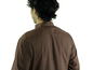 Hijaz Chocolate Brown Men's Formal Arabian Thobe Cotton Kaftan With Pockets