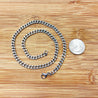 Stainless Steel 5mm wide Curb Link Chain Necklace