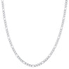 Stainless Steel 4mm Figaro Chain Necklace