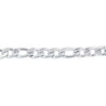 Men's Stainless Steel 8.5mm Figaro Chain Necklace