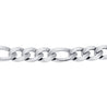 Men's Stainless Steel 11.5mm Figaro Chain Necklace