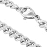 Stainless Steel 4.5mm wide Curb Link Chain Necklace