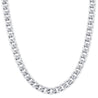 Men's Stainless Steel 8mm Curb Chain Necklace
