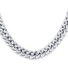 Men's Stainless Steel 11.5mm Curb Chain Necklace