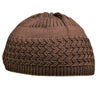 Hijaz Premium Cotton Kufi Hat for Men Breathable Muslim Skull Cap Beanie