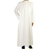 Hijaz Men’s Authentic White Formal Thobes Arabian Robe Kaftan with Pockets