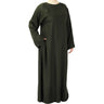 Hijaz Korean Nidha Lightweight Abaya Dress Kaftan For Women with Pockets