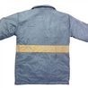 Hijaz Meander Nightwalker Padded Jacket Retro Patch in Gray