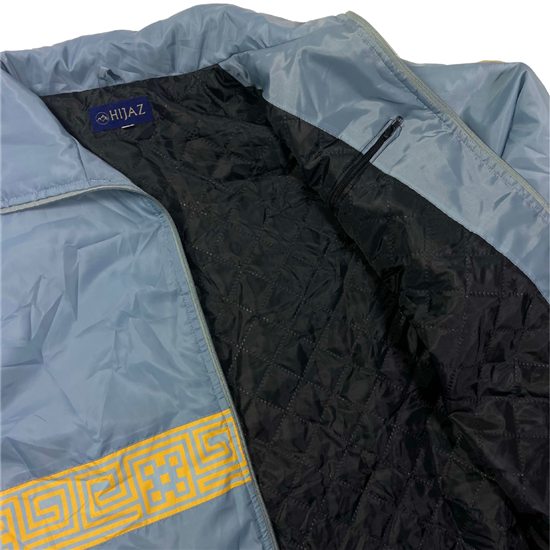 Meander Nightwalker Padded Jacket Retro Patch in Gray - Hijaz