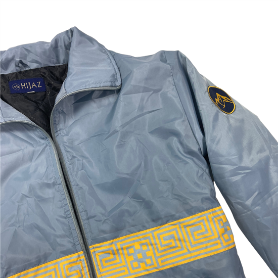 Meander Nightwalker Padded Jacket Retro Patch in Gray - Hijaz