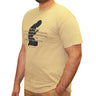 Beige Short Sleeve Praying Man T-shirt - Hijaz