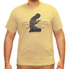 Beige Short Sleeve Praying Man T-shirt - Hijaz