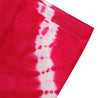Magenta and White Tie-dye Rectangle Women's Scarf with Tassles - Hijaz
