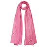 Plain Pink Rose Lightweight Rectangle Women's Scarf Jersey - Hijaz