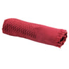 Red Soft Pashmina Scarf Long Women's Shawl Head Wrap with Stitch Design - Hijaz