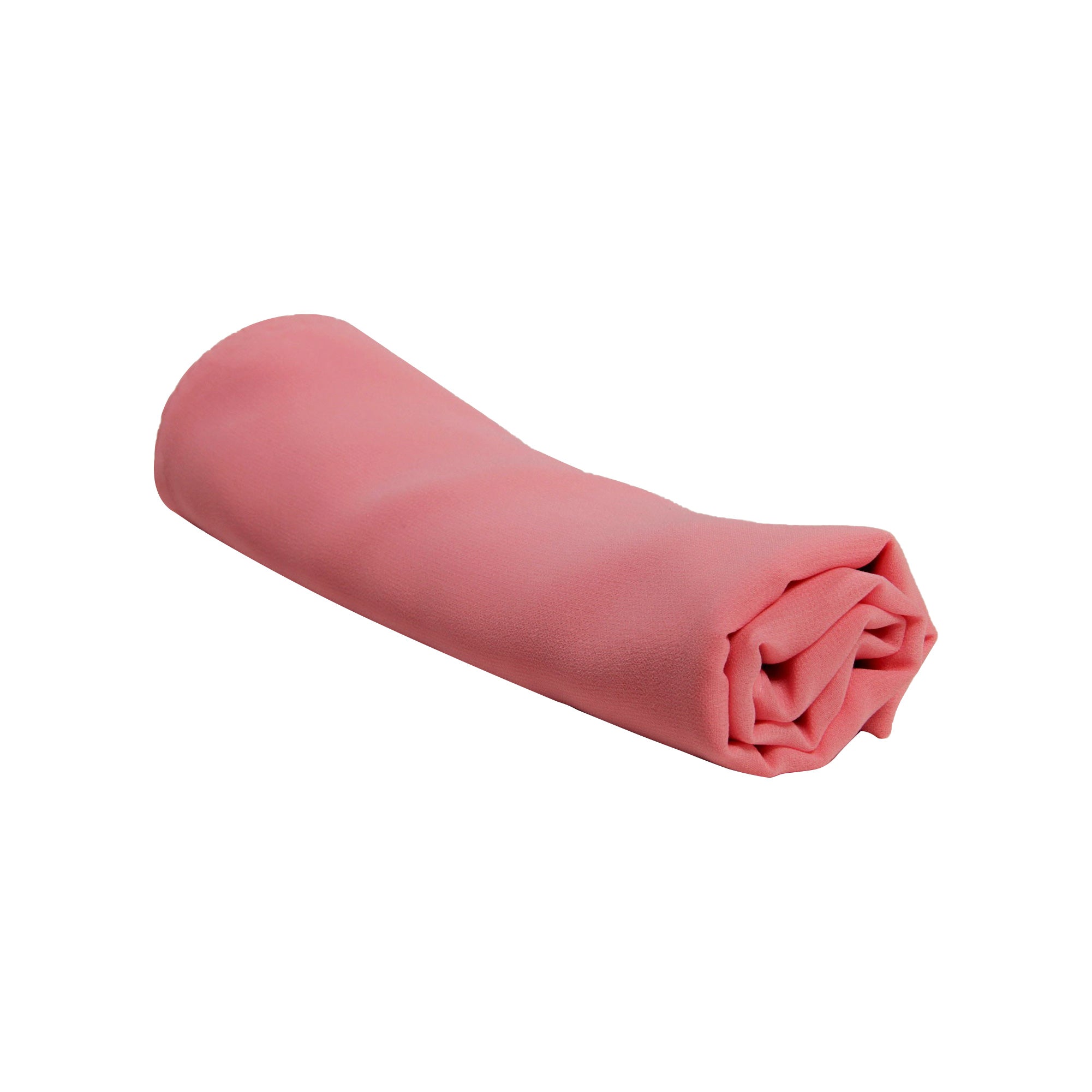 Rose Pink Breathable Turkish Chiffon Women's Scarf Head wrap Shawl - Hijaz