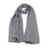 Light Gray Breathable Turkish Chiffon Women's Scarf Head wrap Shawl - Hijaz