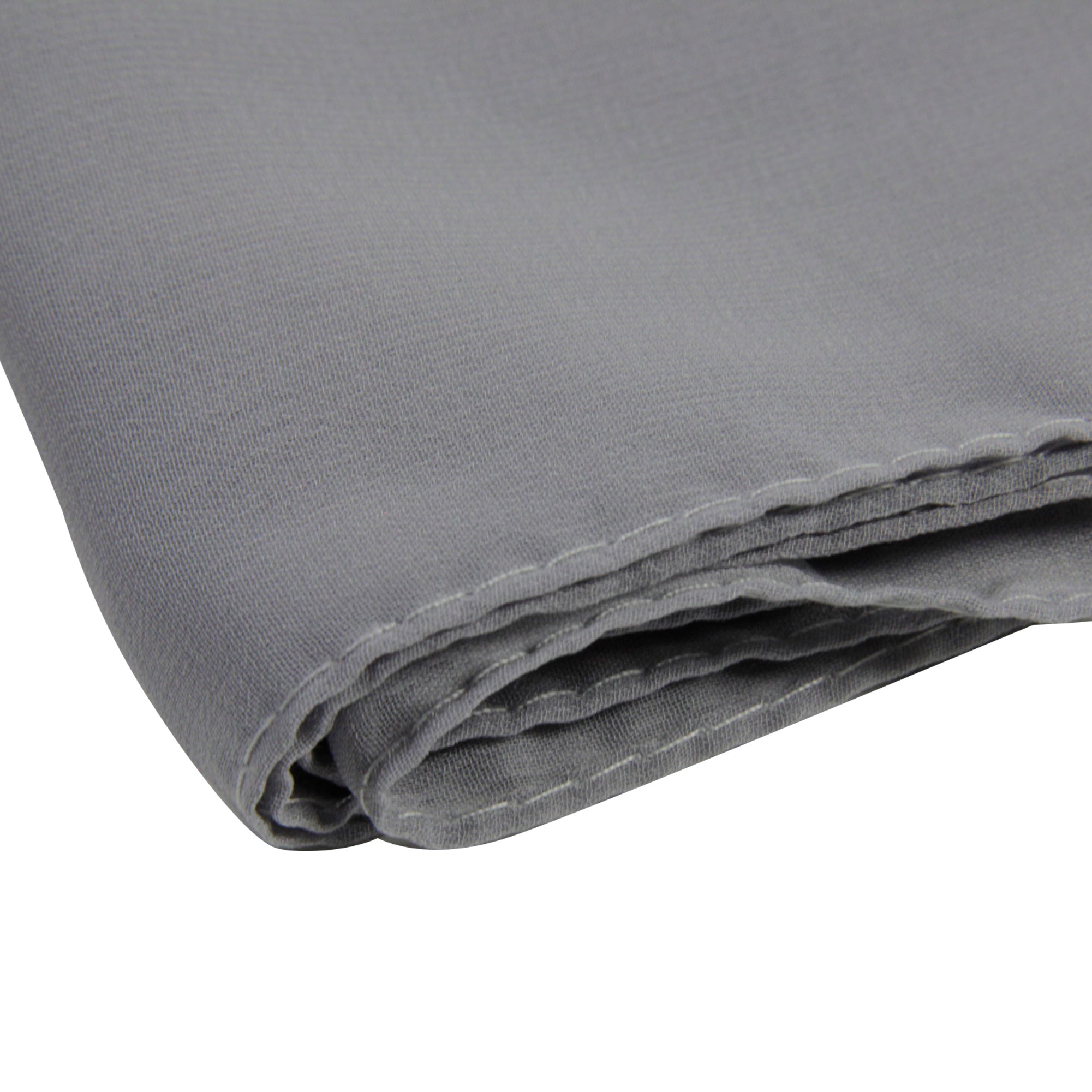 Light Gray Breathable Turkish Chiffon Women's Scarf Head wrap Shawl - Hijaz