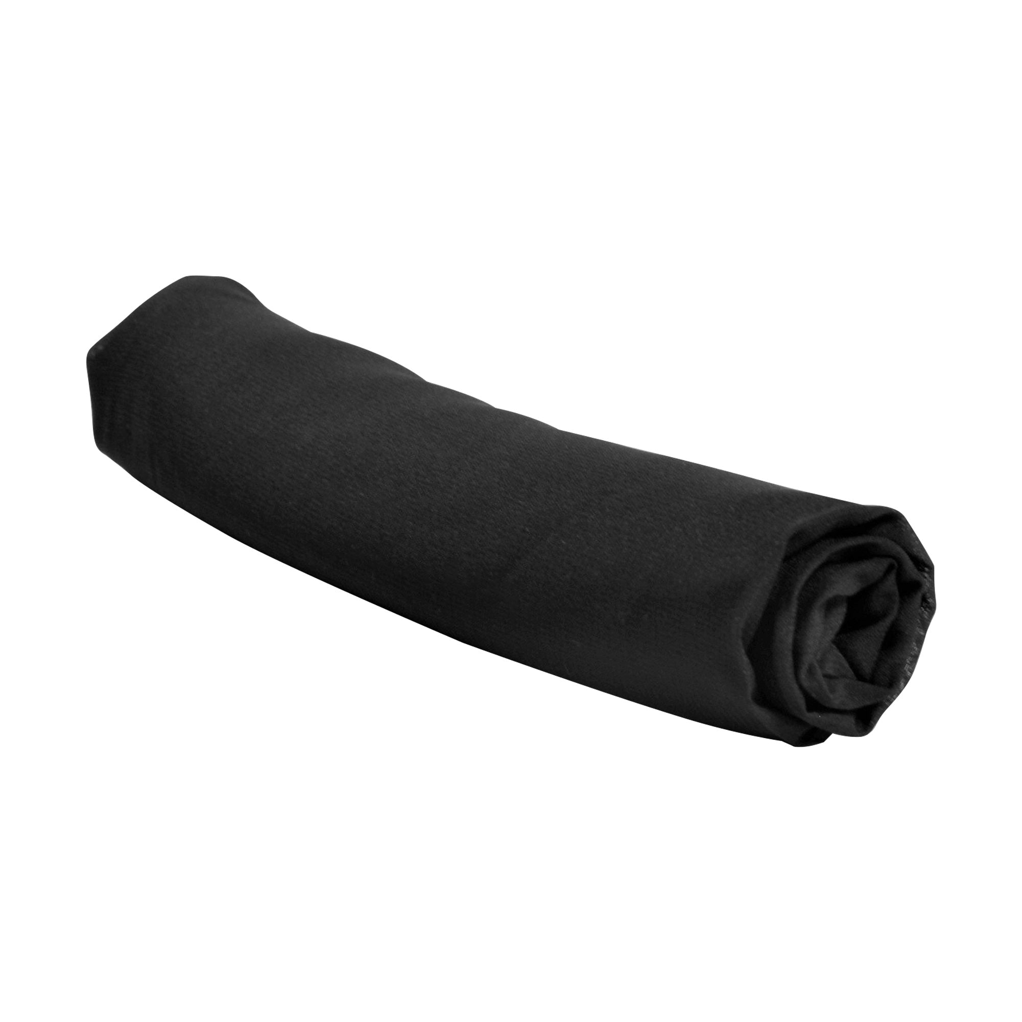 Plain Black Breathable Turkish Chiffon Women's Scarf Head wrap Shawl - Hijaz