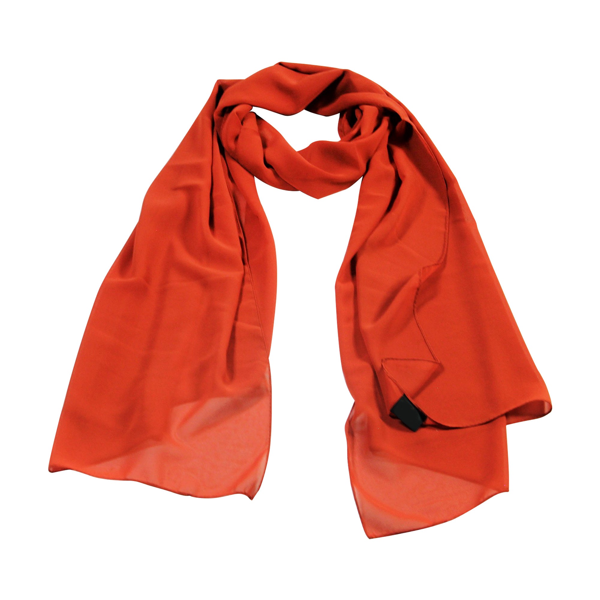 Scarlet Red Breathable Turkish Chiffon Women's Scarf Head wrap Shawl - Hijaz