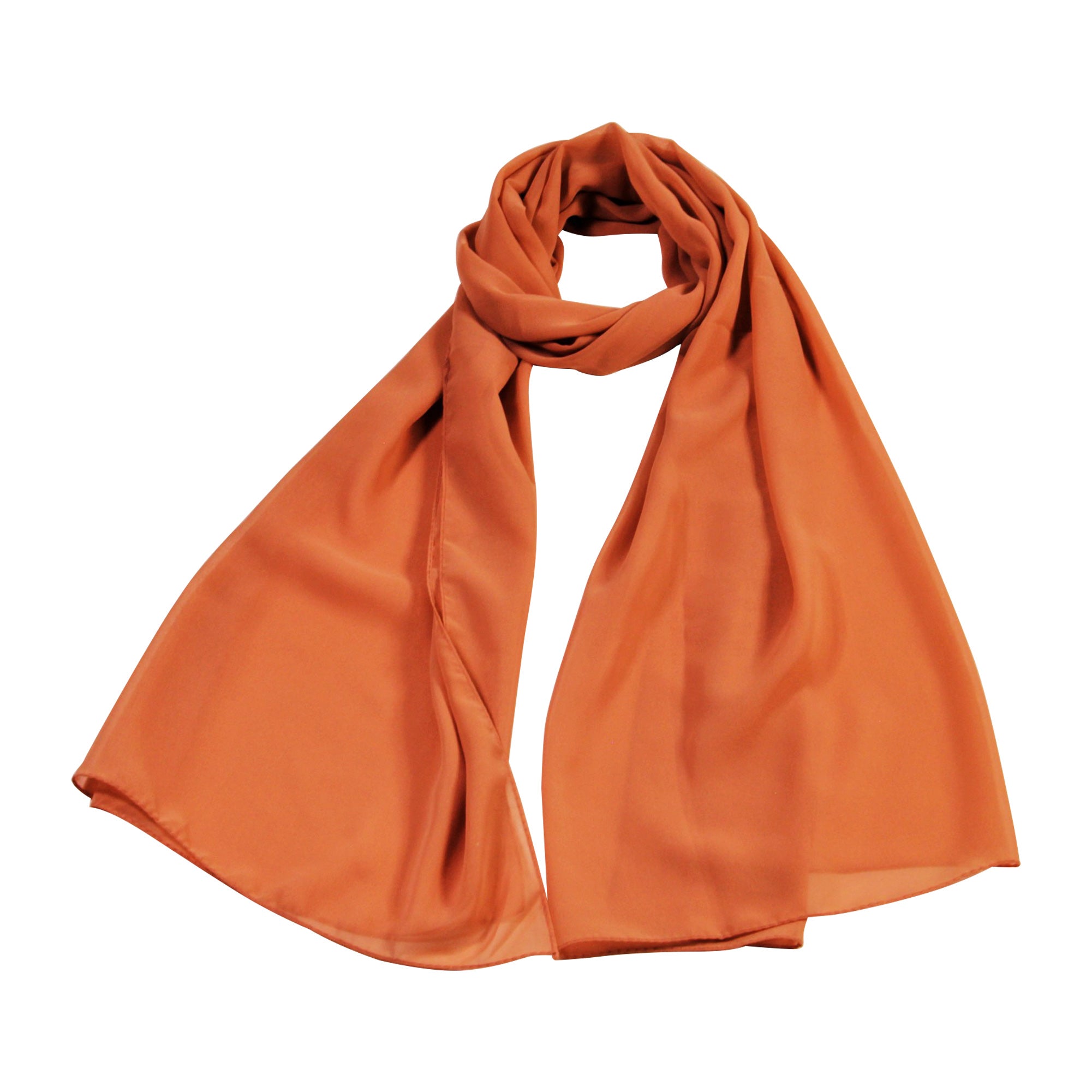 Peach Pink Breathable Turkish Chiffon Women's Scarf Head wrap Shawl - Hijaz