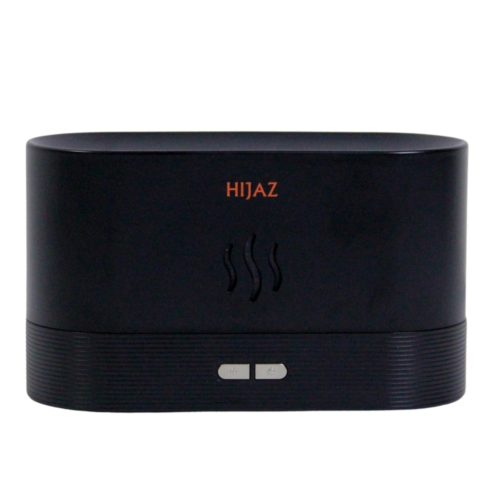 Simulated Flame Auto Shut-Off Portable Humidifier with Essential Oil Diffuser - Hijaz