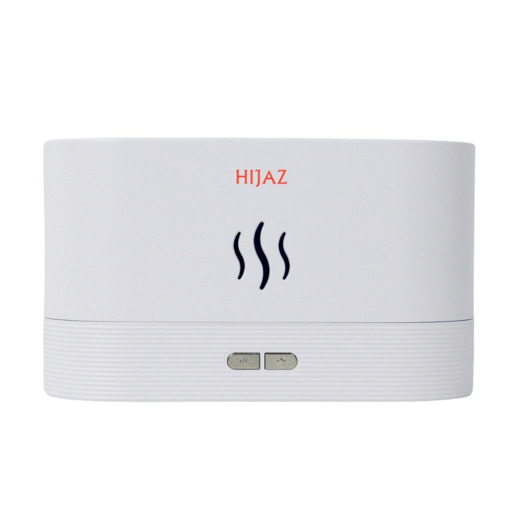 Simulated Flame Auto Shut-Off Portable Humidifier with Essential Oil Diffuser - Hijaz