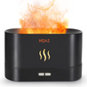 Simulated Flame Auto Shut-Off Portable Humidifier with Essential Oil Diffuser - Hijaz