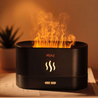 Simulated Flame Auto Shut-Off Portable Humidifier with Essential Oil Diffuser - Hijaz