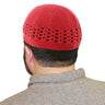 Cotton Knit Mens Stretchable Prayer Cap Kufi Hat - Hijaz