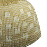 Tan One Size Soft Stretchable Knit Kufi Beanie Skull Cap Topi Checker Design - Hijaz