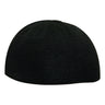 Black Extra Large One Size Fits Everyone Kufi Skull Cap Beanie Knit Hat - Hijaz