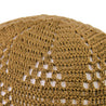 Light Brown Knitted Kufi Skull Cap One Size Fits All Men's Beanie - Hijaz