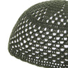 Moss Green Knitted Kufi Skull Cap One Size Fits All Men's Beanie - Hijaz