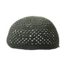 Cool Gray Diamond Knitted Kufi Skull Cap One Size Fits All Men's Beanie - Hijaz