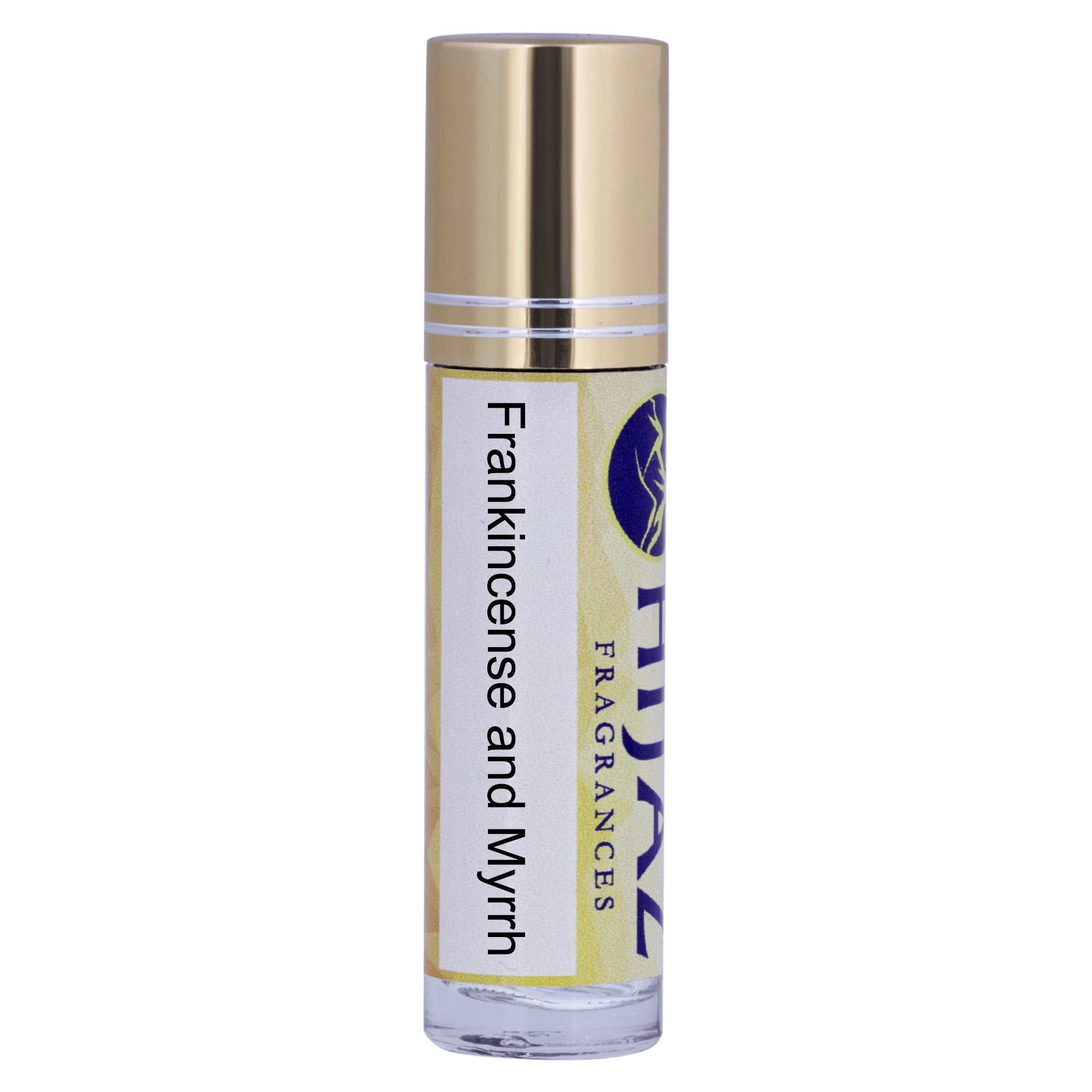 Frankincense and Myrrh Men's Fragrance Alcohol Free Scented Body Oil - Hijaz