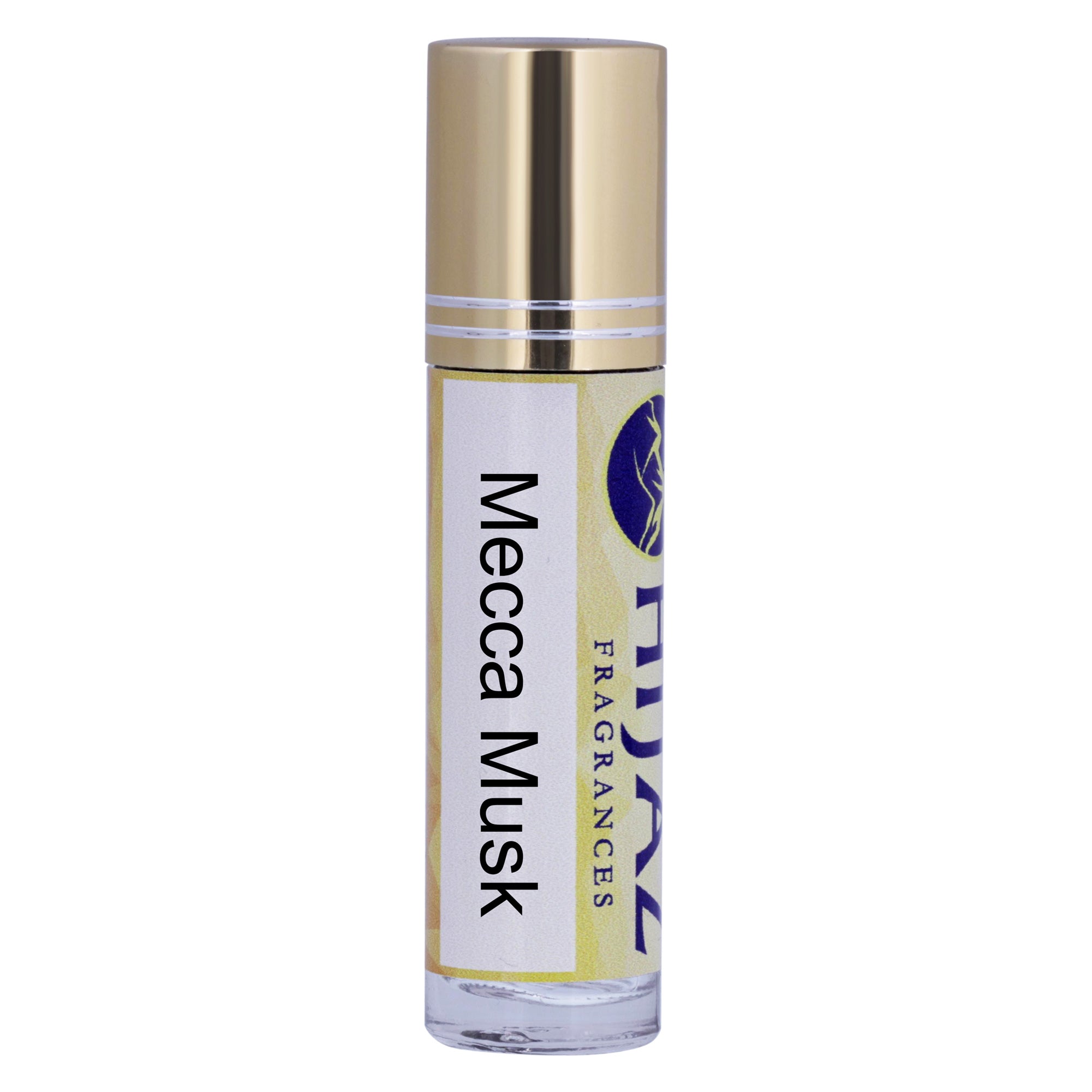 Mecca Musk Fragrance Unisex Alcohol Scented Free Body Oil Flip Top Cap Bottle - Hijaz
