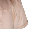 Peach V-Neck Short Sleeve Casual Cotton Men's Thobe Arab Robe Dishdasha - Hijaz