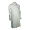 White Long Sleeve Cotton Men's Indian Long Pattern Kurta with Pockets - Hijaz