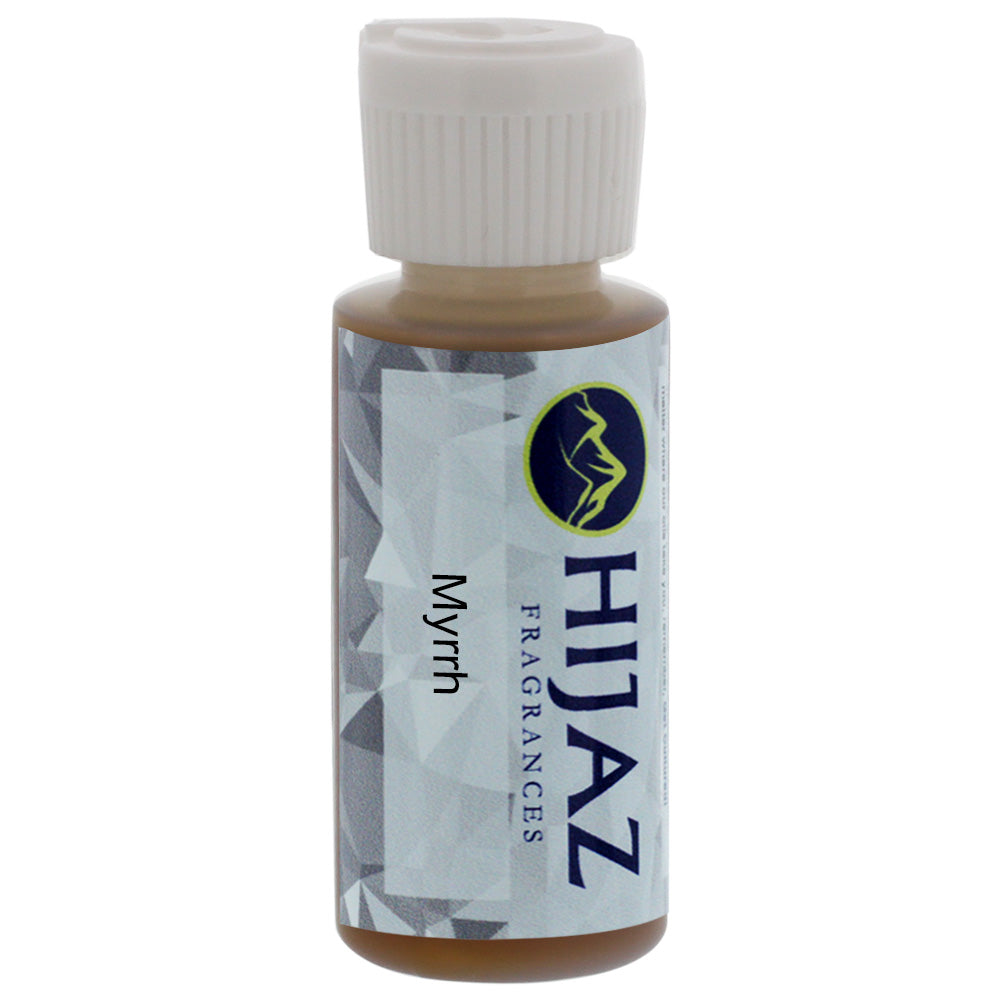 Myrrh Men's Fragrance Alcohol Free Scented Body Oil - Hijaz