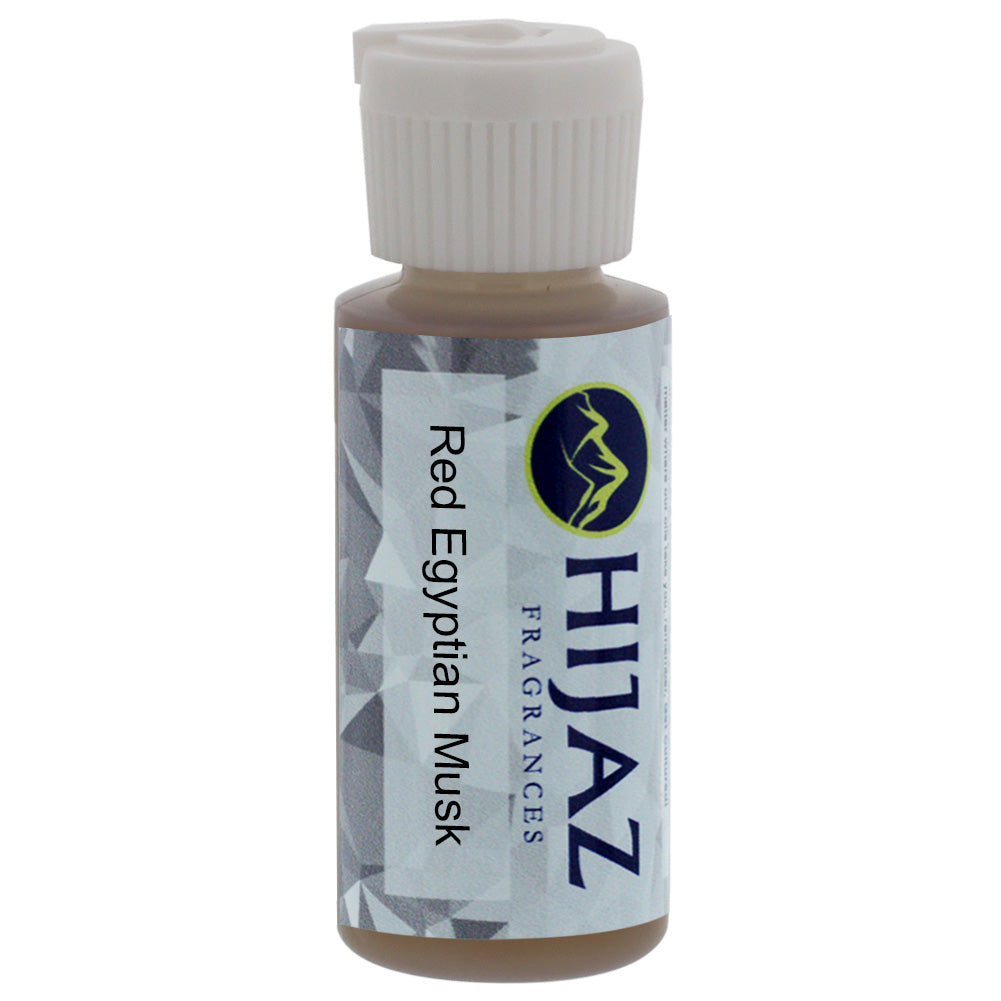 Red Egyptian Musk Men's Fragrance Alcohol Free Scented Body Oil - Hijaz