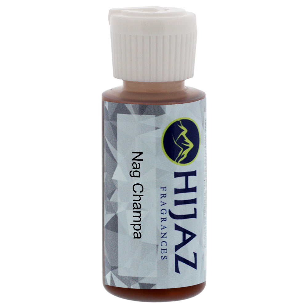 Nag Champa Men's Fragrance Alcohol Free Scented Body Oil - Hijaz